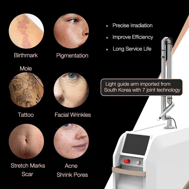 Picoking® EL900 Picosecond Laser tattoo pigments removal Q Switched Nd Yag laser Machine