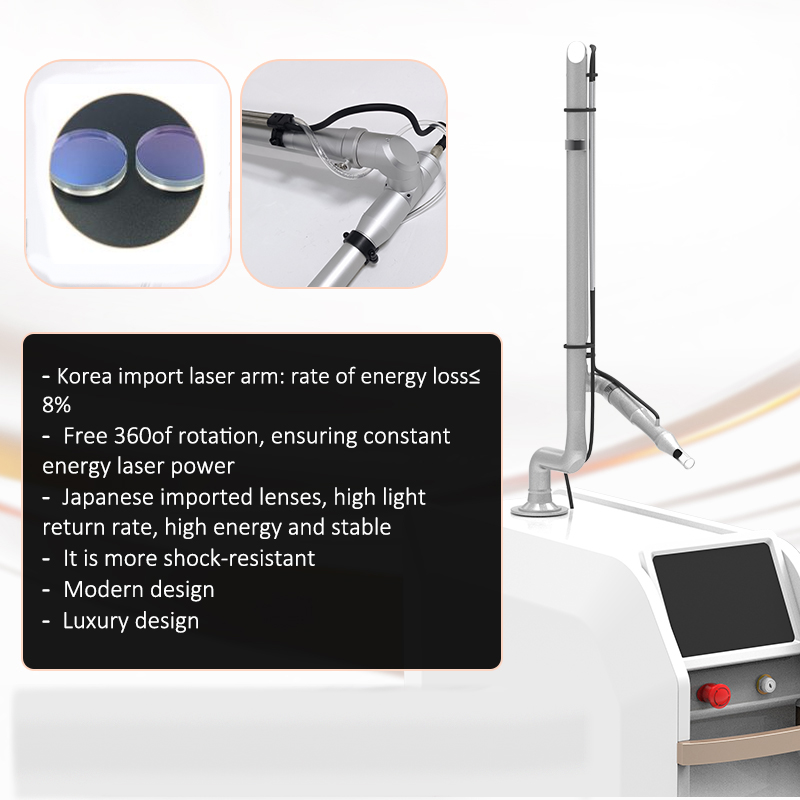 Picoking® EL900 Picosecond Laser tattoo pigments removal Q Switched Nd Yag laser Machine