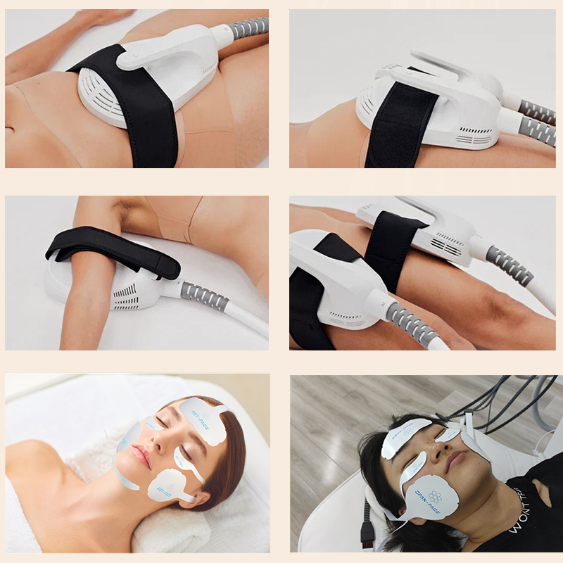 Rena® FE16 Face Ems RF Wrinkle Removal Face Lifting Beauty Machine 6 Handes + 2 EMT Body Muscle Machine